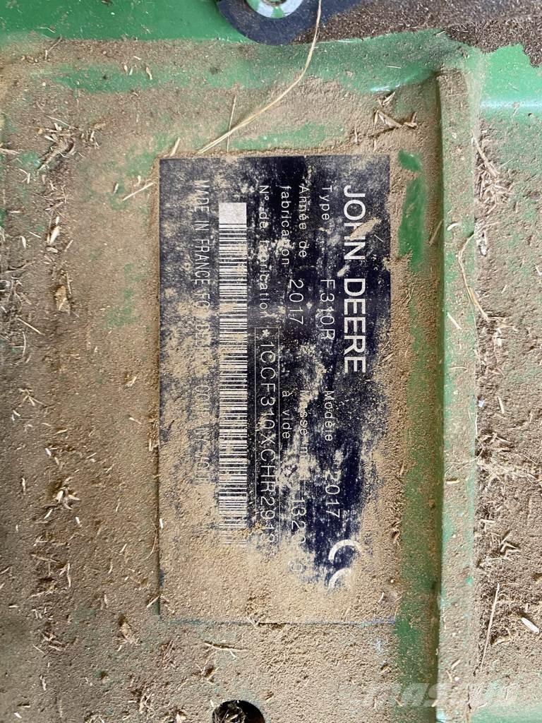 John Deere F 310 R 장착형 잔디깎기