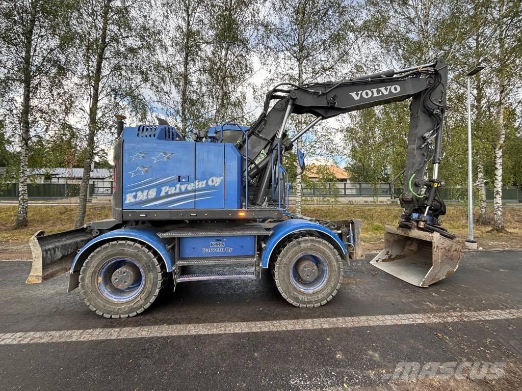 Volvo EWR 150 E  휠 굴삭기