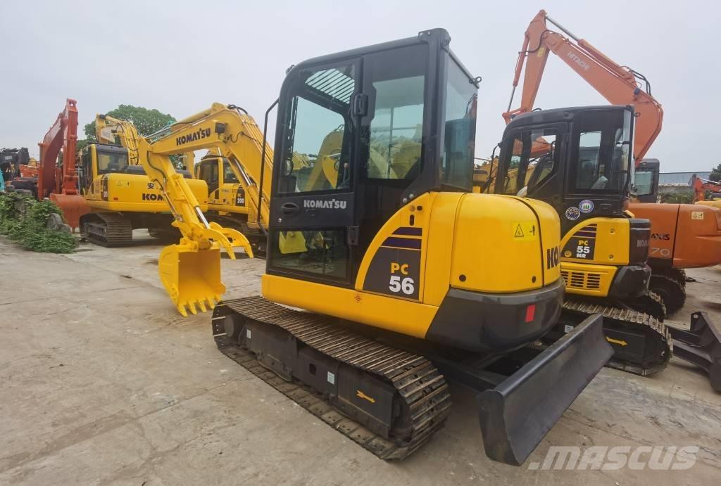 Komatsu PC 56-7 소형 굴삭기 7톤 미만