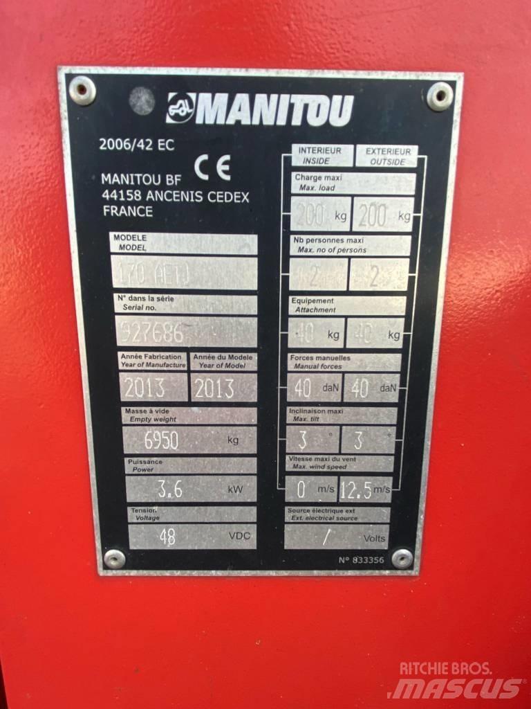 Manitou 170AETJ-L 관절형 전동이동 리프트