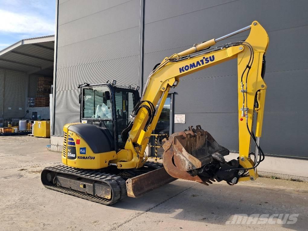Komatsu PC55MR-5 소형 굴삭기 7톤 미만