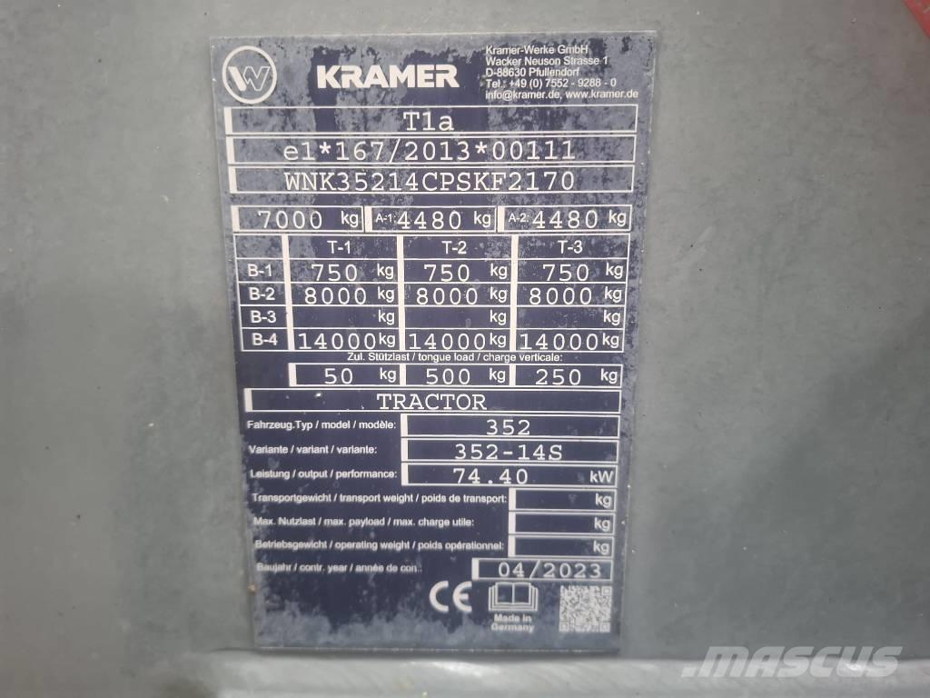 Kramer 8115  휠로우더