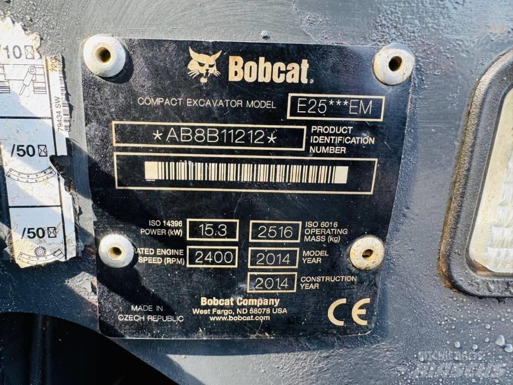 Bobcat E 25 소형 굴삭기 7톤 미만