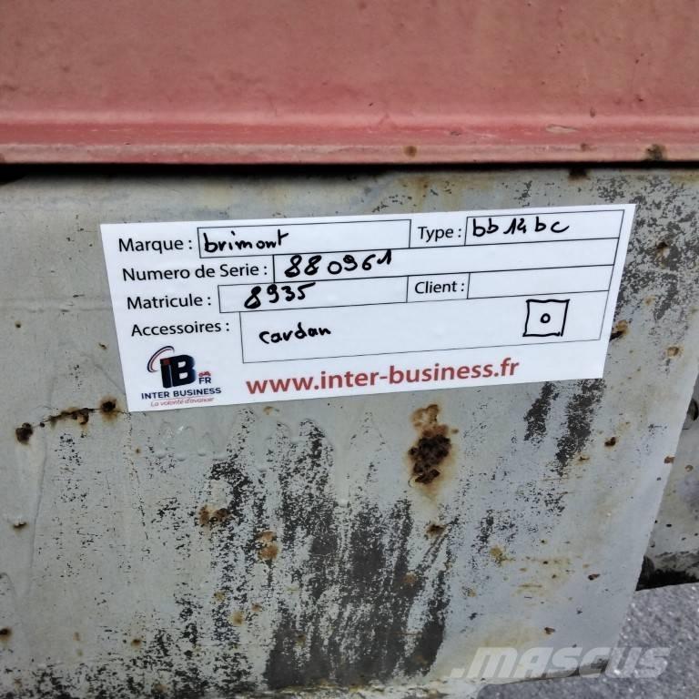 Brimont BB14BC 티퍼 트레일러