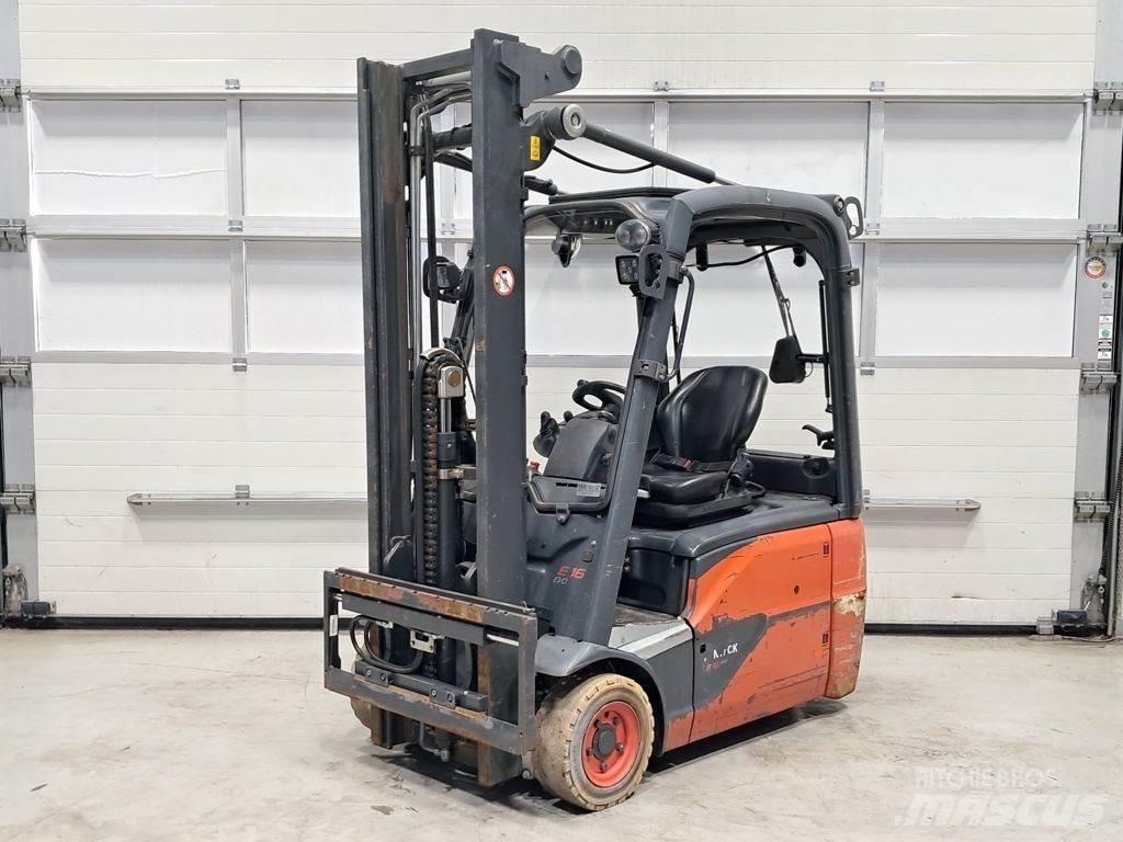 Linde E16-02 전동 지게차