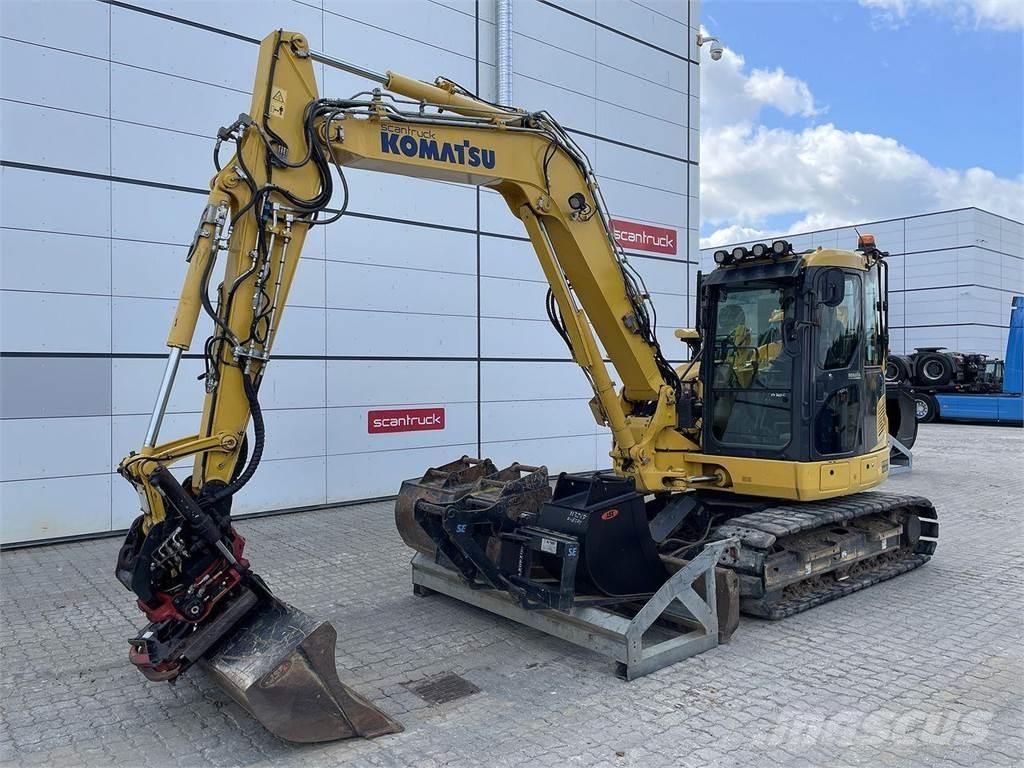 Komatsu PC88MR-10  휠 굴삭기