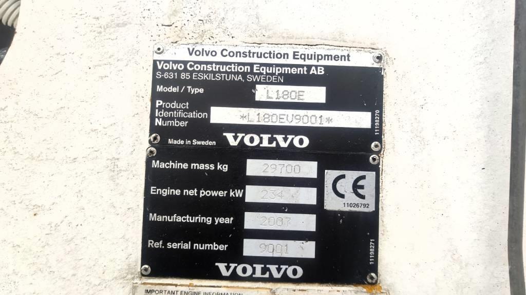 Volvo L 180 E  휠로우더