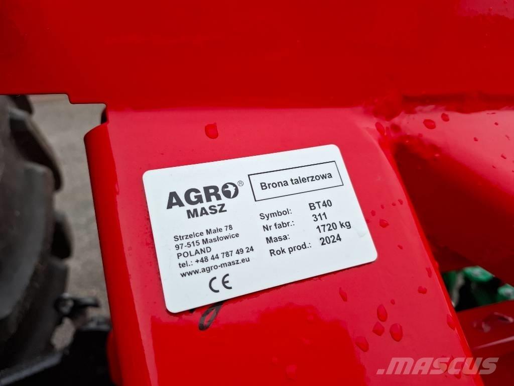 Agro-Masz BT40 디스크 하로우(쇄토기)