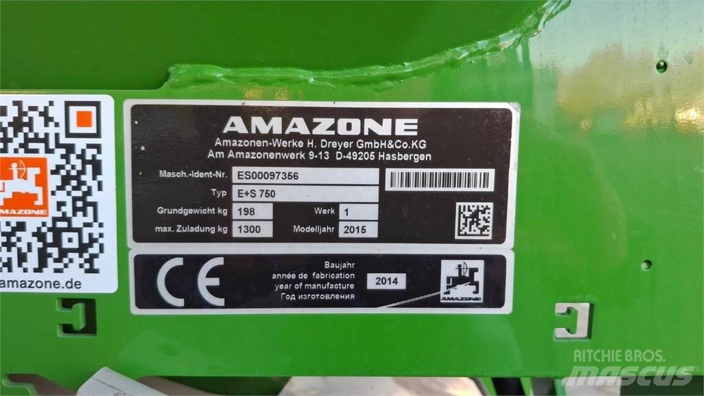 Amazone ES 750 모래(염화칼슘) 살포기