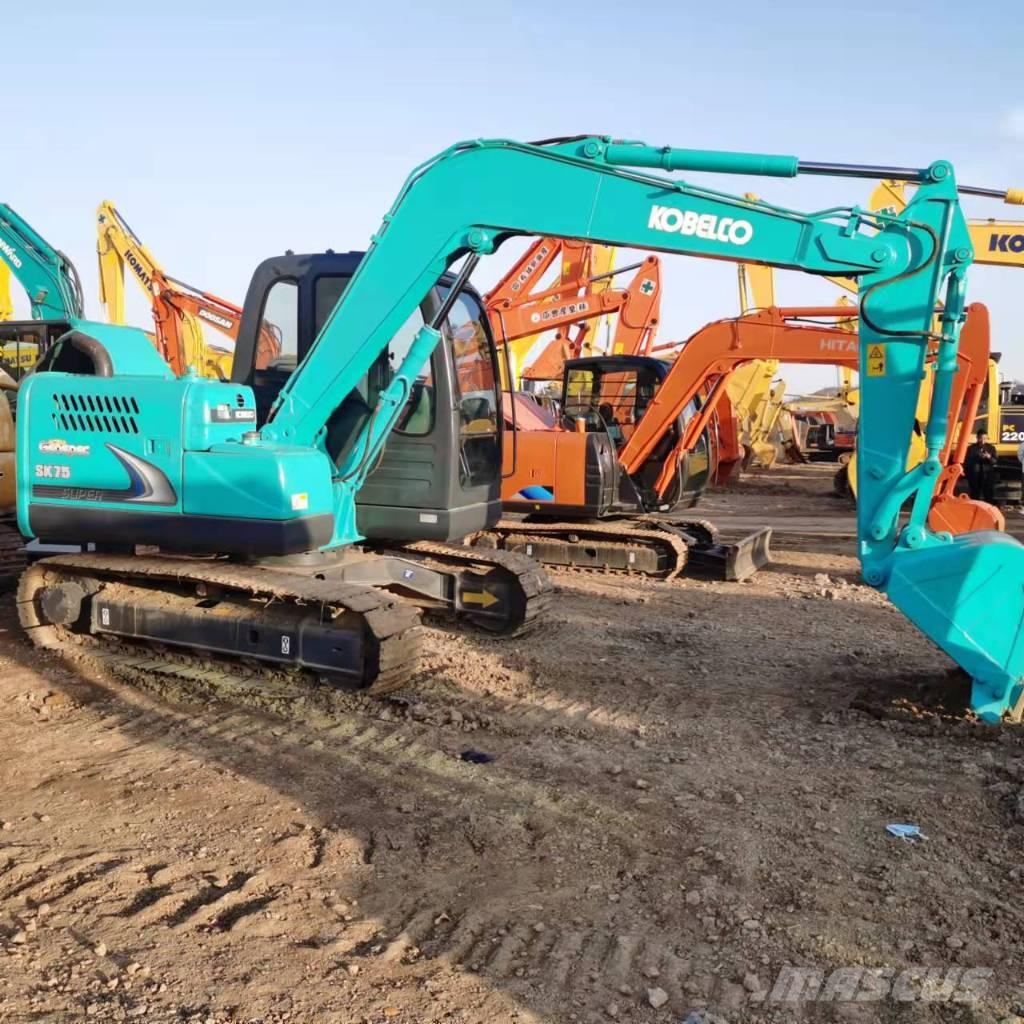 Kobelco SK75-8 중형굴삭기 7톤-28톤