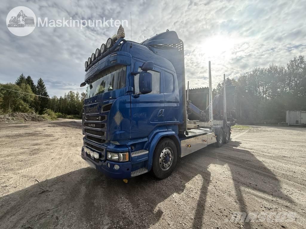Scania R 580 새시 운전실 트럭