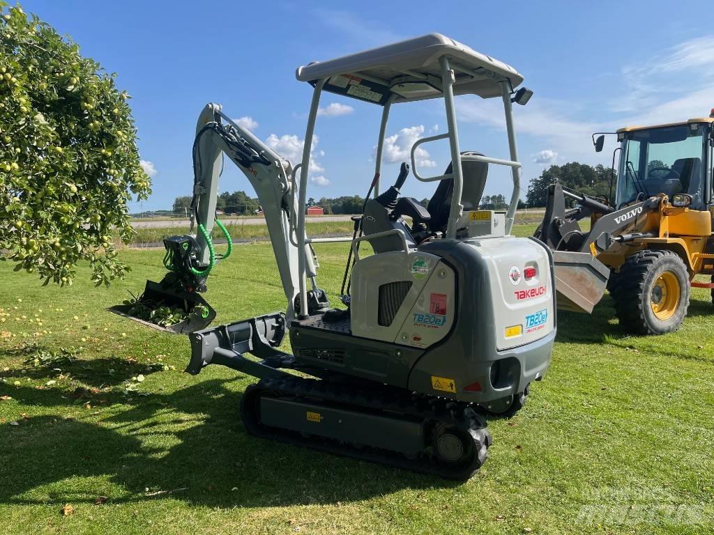Takeuchi TB 20 E 소형 굴삭기 7톤 미만