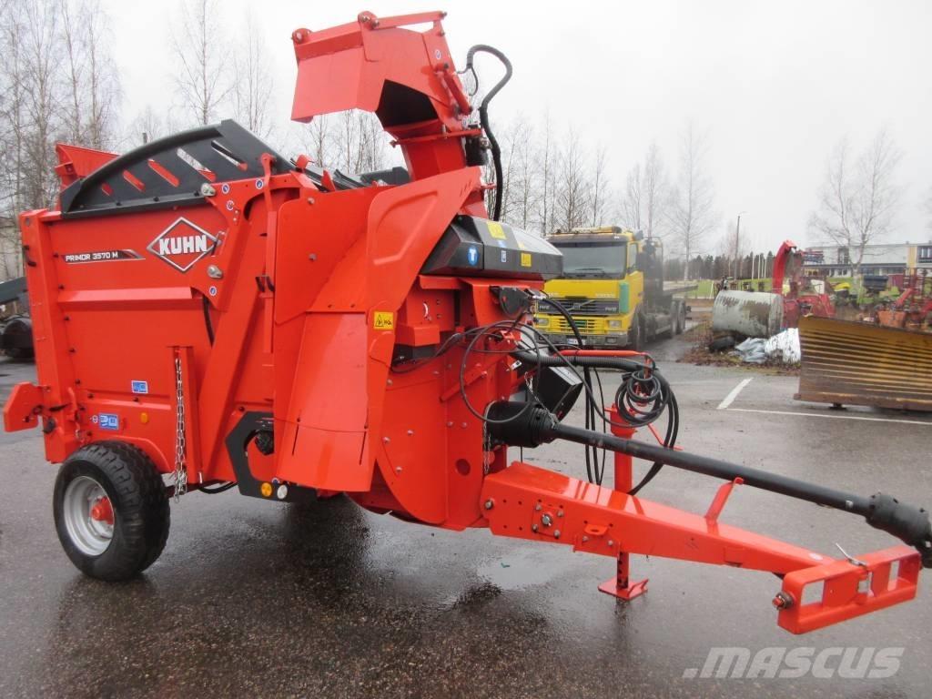 Kuhn Primor 3570 M 베일 분쇄기, 절단기 및 언롤러