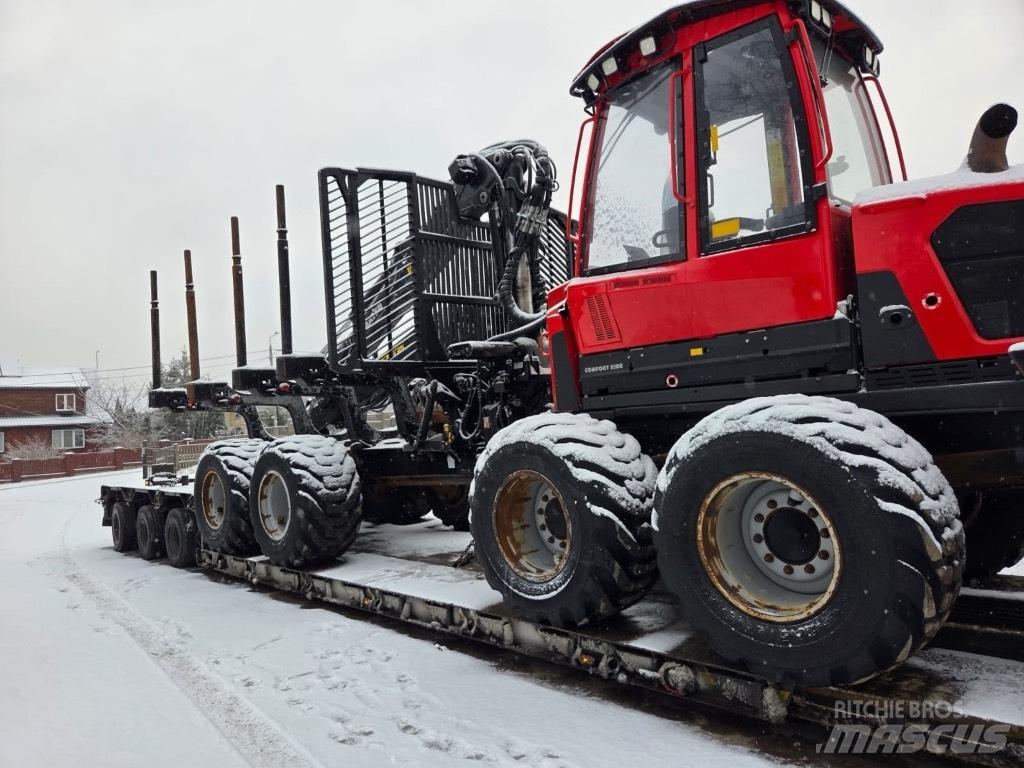 Komatsu 855 원목 포워더