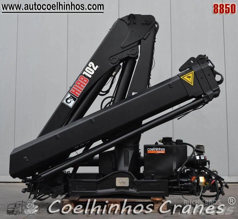 Hiab 102 BS 2 로더 크레인