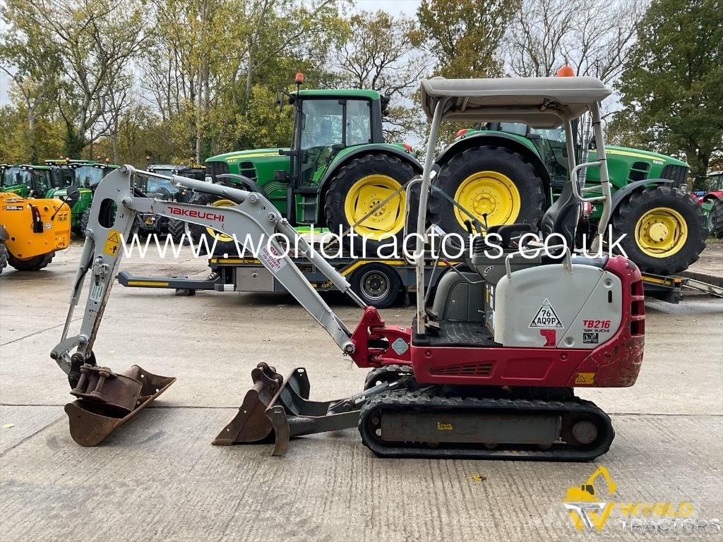 Takeuchi TB 216 소형 굴삭기 7톤 미만