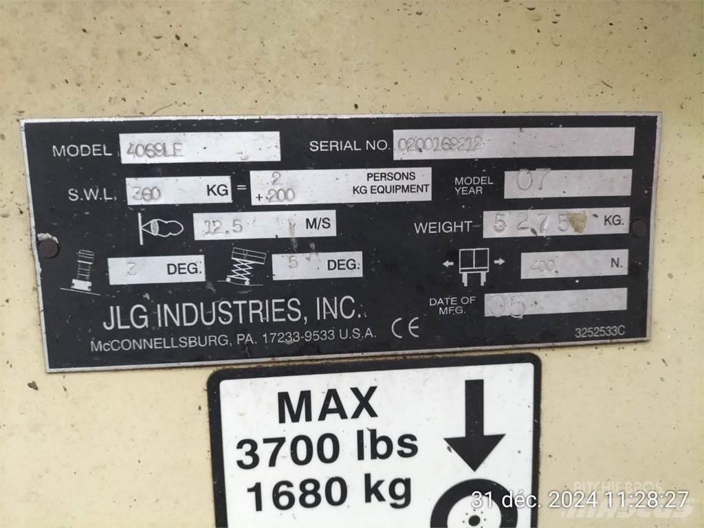 JLG 4069LE 가위형 리프트