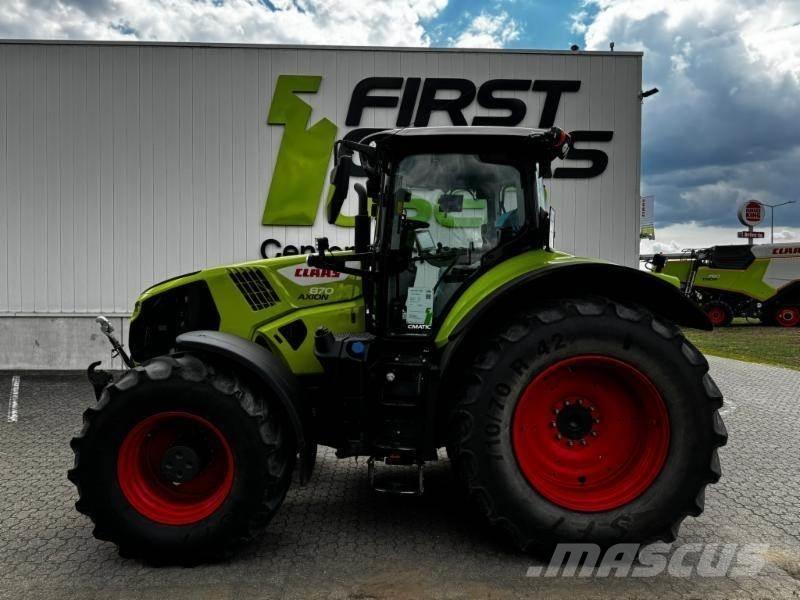 CLAAS AXION 870 트랙터