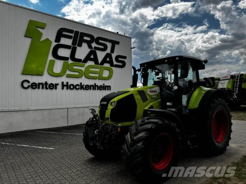 CLAAS AXION 870 트랙터