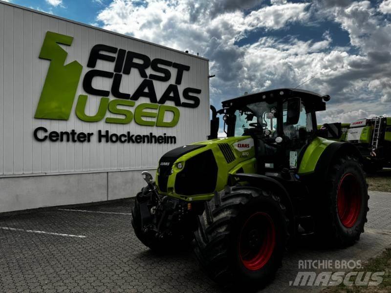 CLAAS AXION 870 트랙터