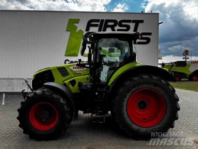 CLAAS AXION 870 트랙터