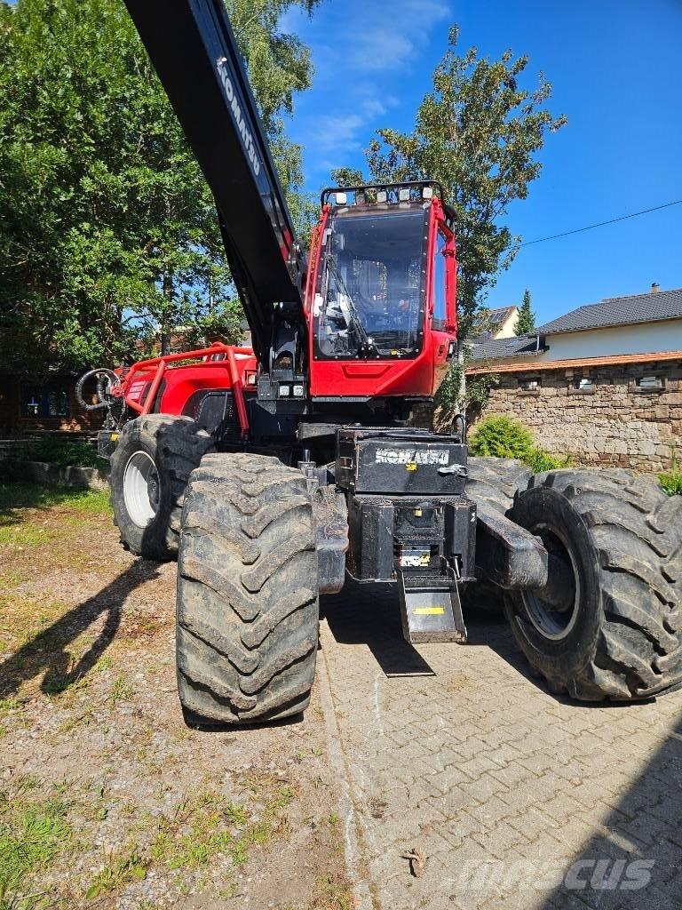 Komatsu 951 원목 하베스터