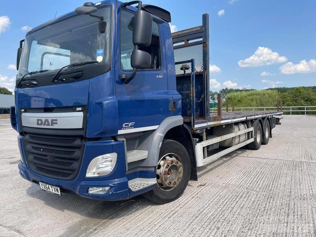 DAF CF330 플랫베드/드롭사이드 트럭