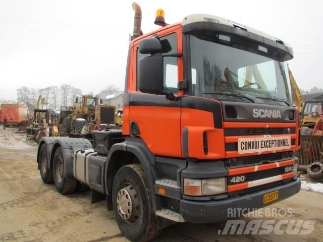 Scania 124 C 420 트랙터 유닛