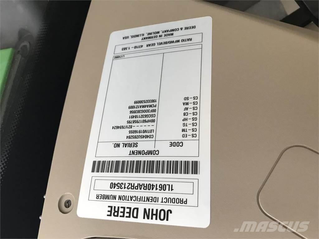 John Deere 6R 140 트랙터