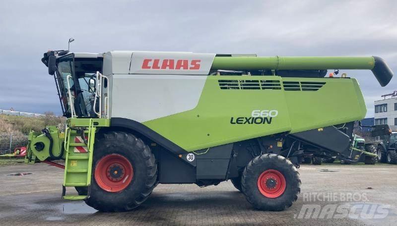 CLAAS LEXION 660 콤바인 수확기