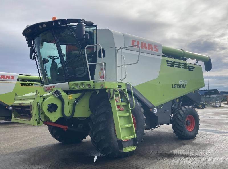 CLAAS LEXION 660 콤바인 수확기