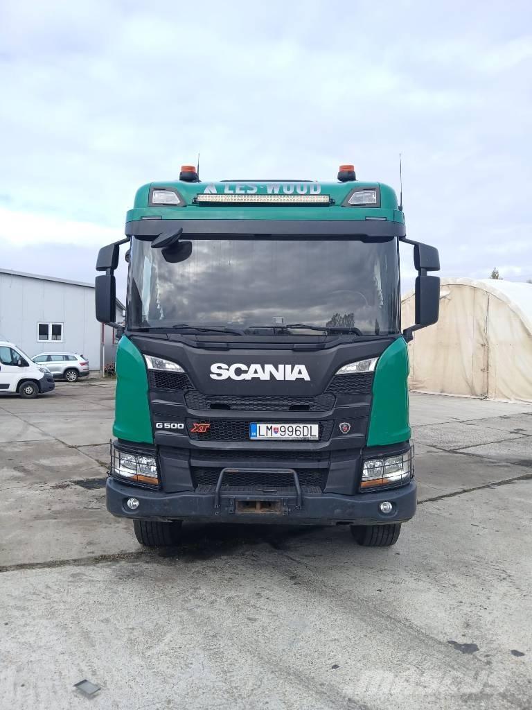 Scania G 500 XT 목재 트럭