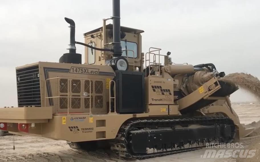 Tesmec T1475XL 암석 및 콘크리트 절단기