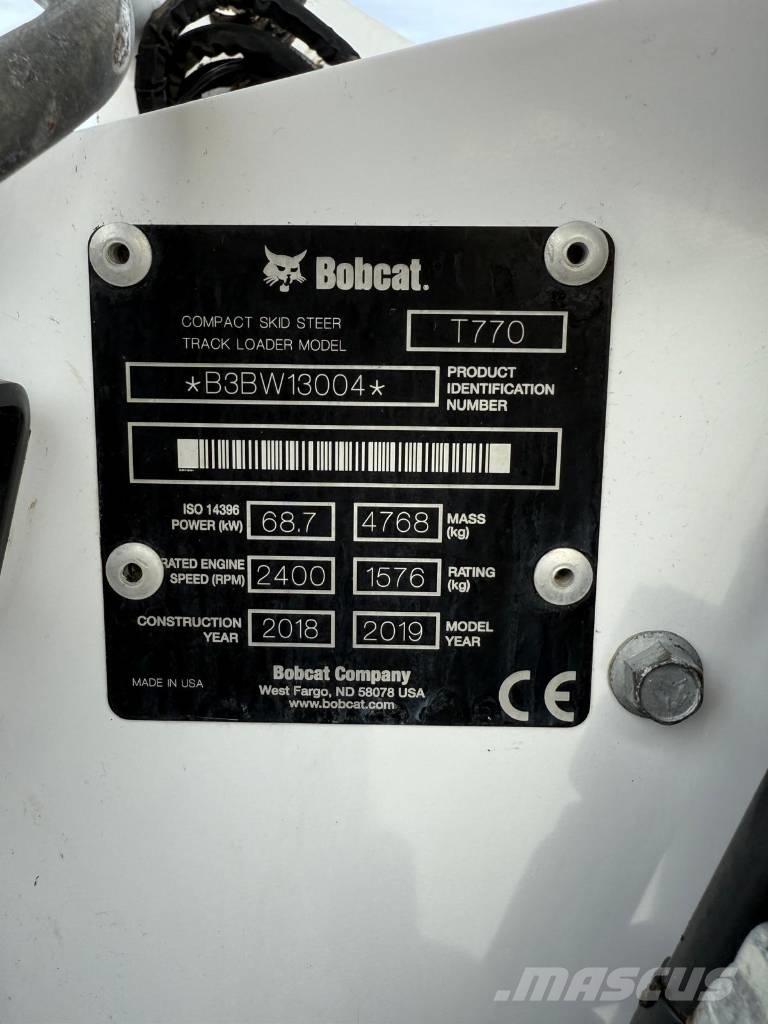 Bobcat T 770 궤도식 로우더