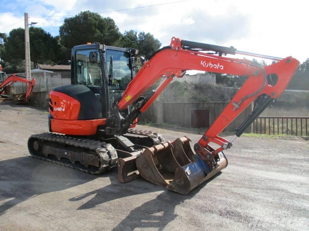Kubota U 48-4 소형 굴삭기 7톤 미만
