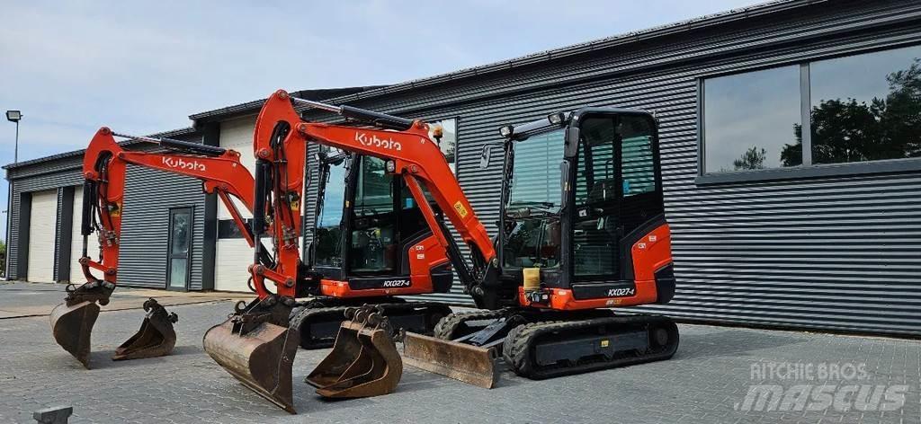 Kubota KX027-4 소형 굴삭기 7톤 미만