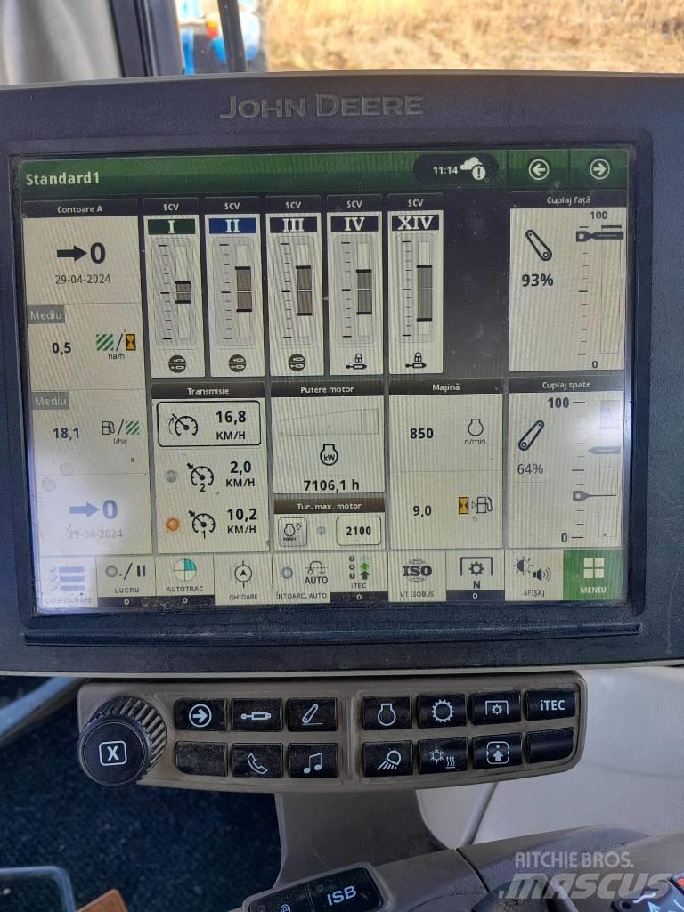 John Deere 6250R 트랙터