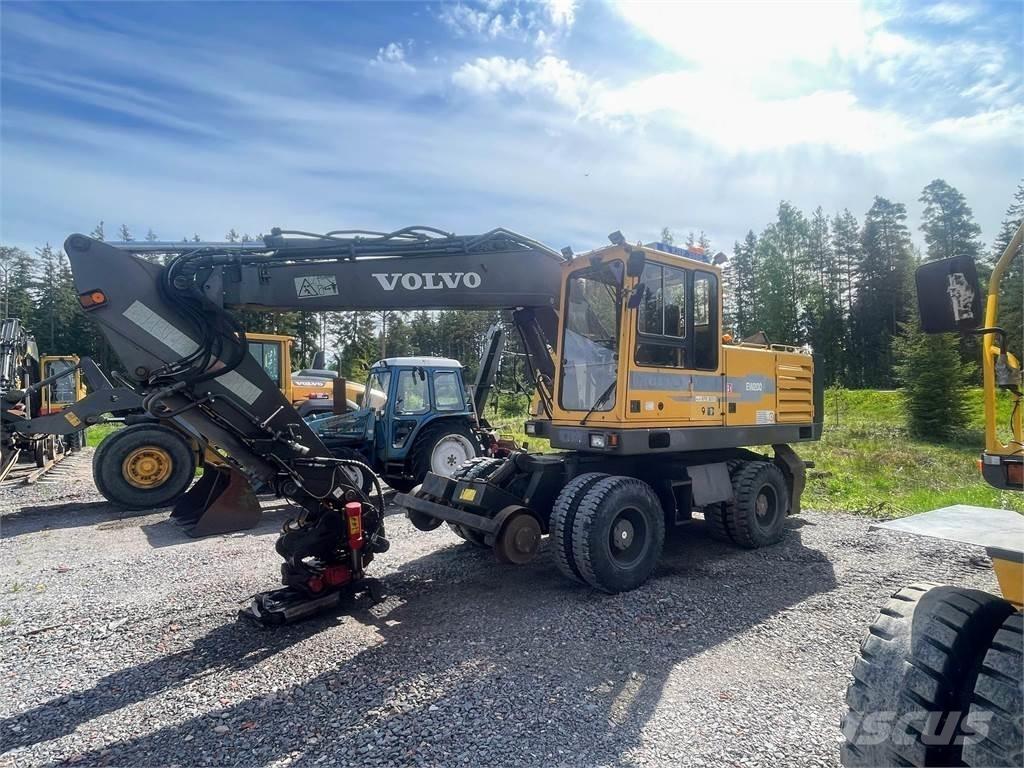 Volvo EW 200 4x4  휠 굴삭기