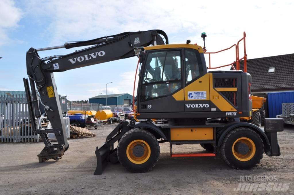 Volvo EWR 170  휠 굴삭기