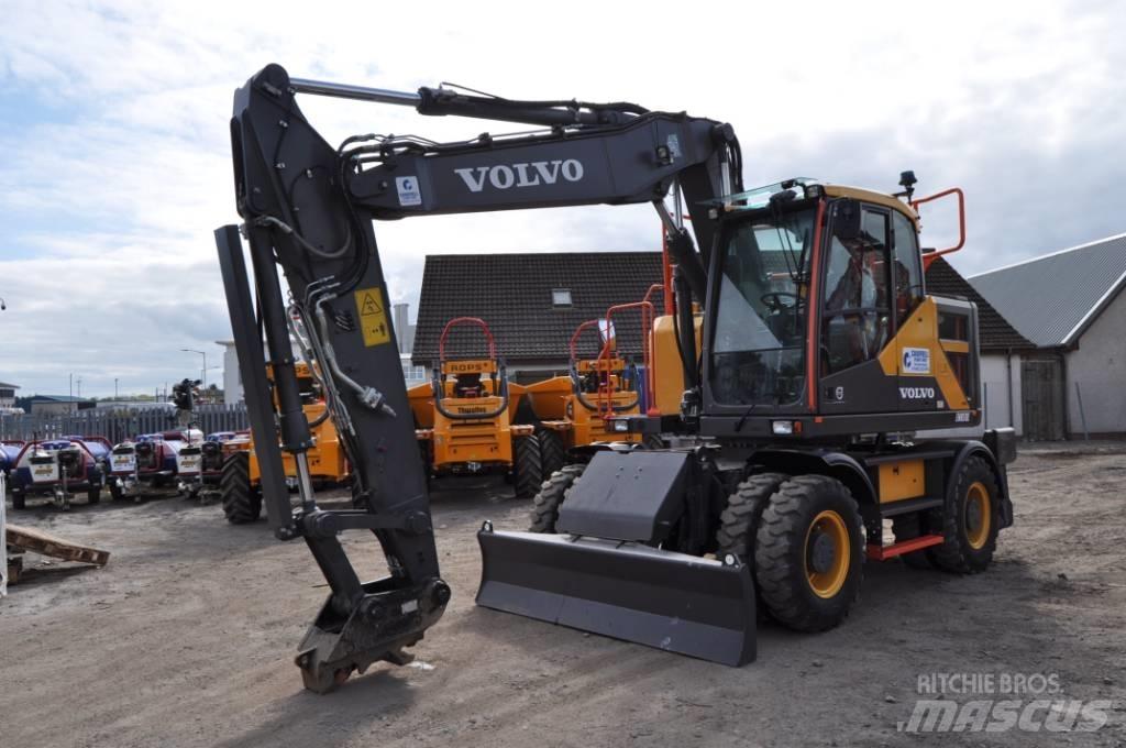Volvo EWR 170  휠 굴삭기