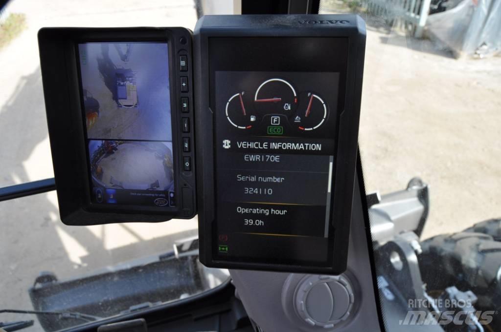 Volvo EWR 170  휠 굴삭기