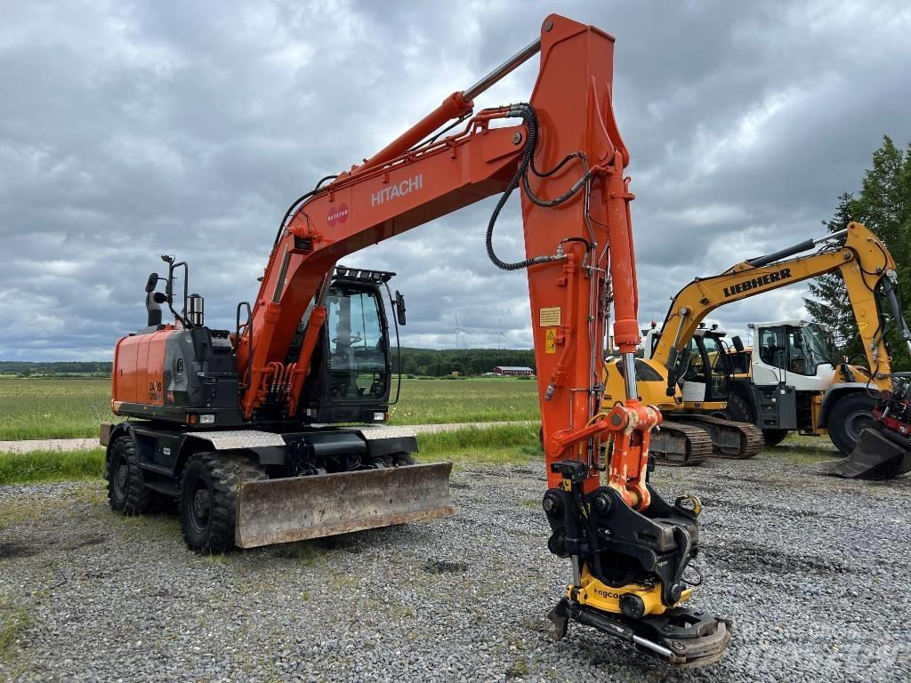 Hitachi ZX 170W-5B  휠 굴삭기