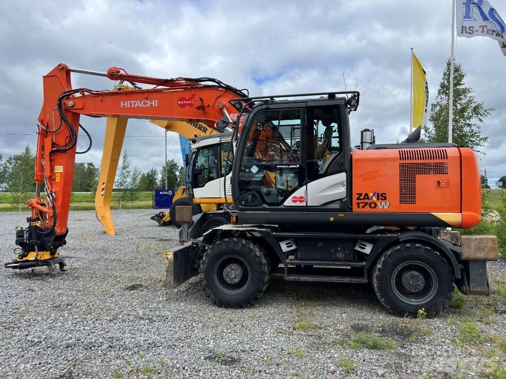 Hitachi ZX 170W-5B  휠 굴삭기