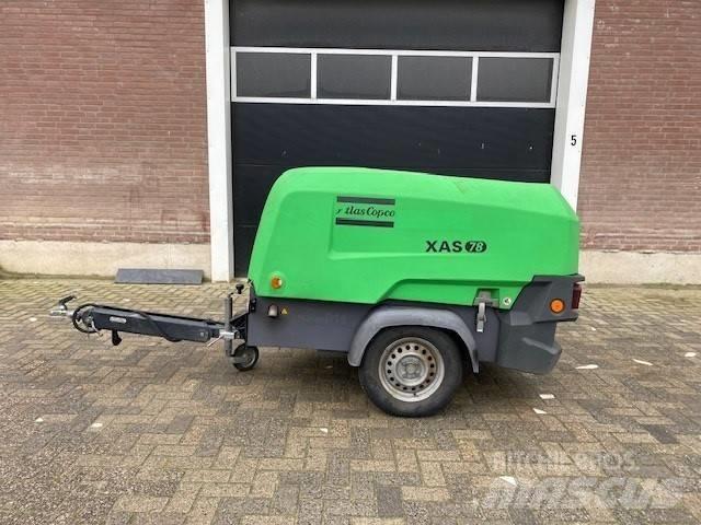 Atlas Copco XAS 78 콤푸레샤