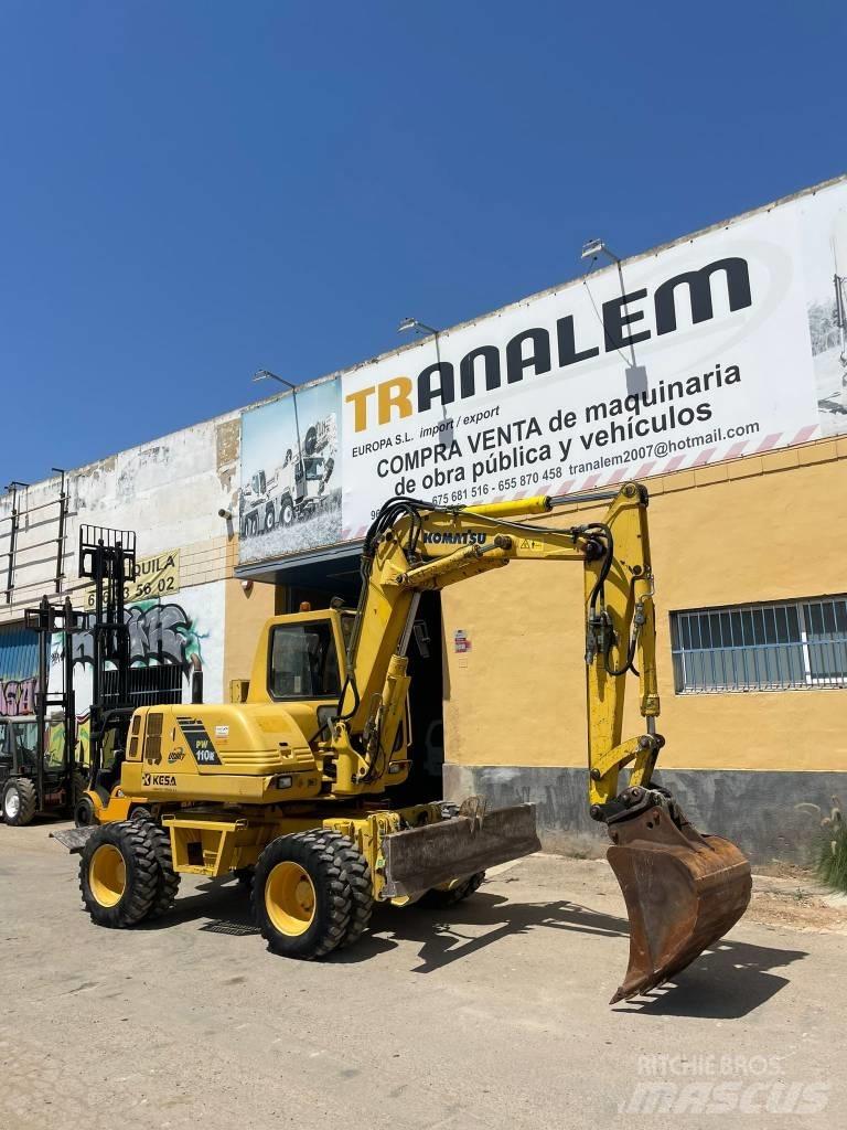Komatsu PW 110  휠 굴삭기