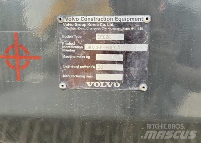Volvo EC 60 C 소형 굴삭기 7톤 미만