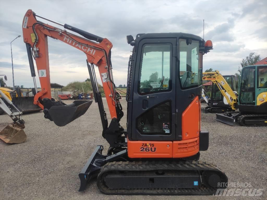 Hitachi ZX 26 U-6 소형 굴삭기 7톤 미만