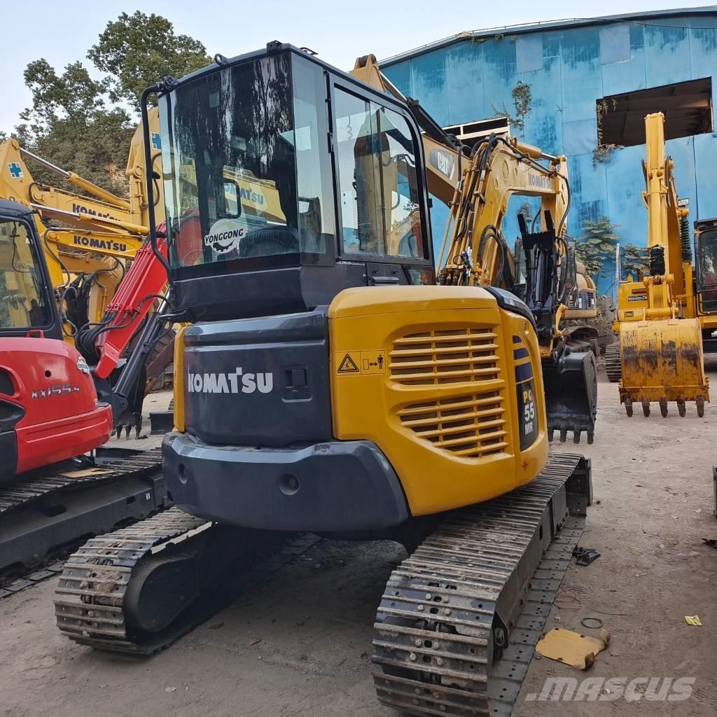 Komatsu PC 55 MR 소형 굴삭기 7톤 미만