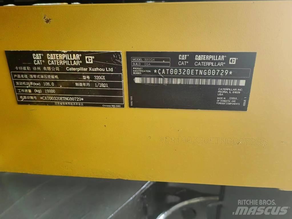CAT 320GX 대형 굴삭기 29톤 이상