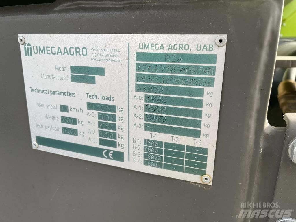 Umega SPC18 티퍼 트레일러